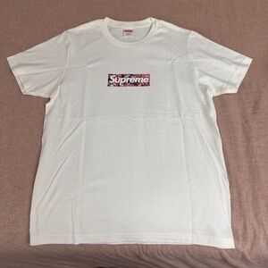 Supreme Takashi Murakami COVID-19 Relief Box Logo Tee